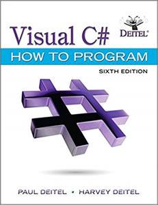 Visual C# How to Program, 6th Edition